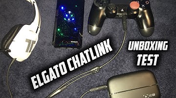 ELGATO CHAT LINK CABLE UNBOXING & SETUP on PS4! (Record Party Chat and Your Voice Together) (HD60)