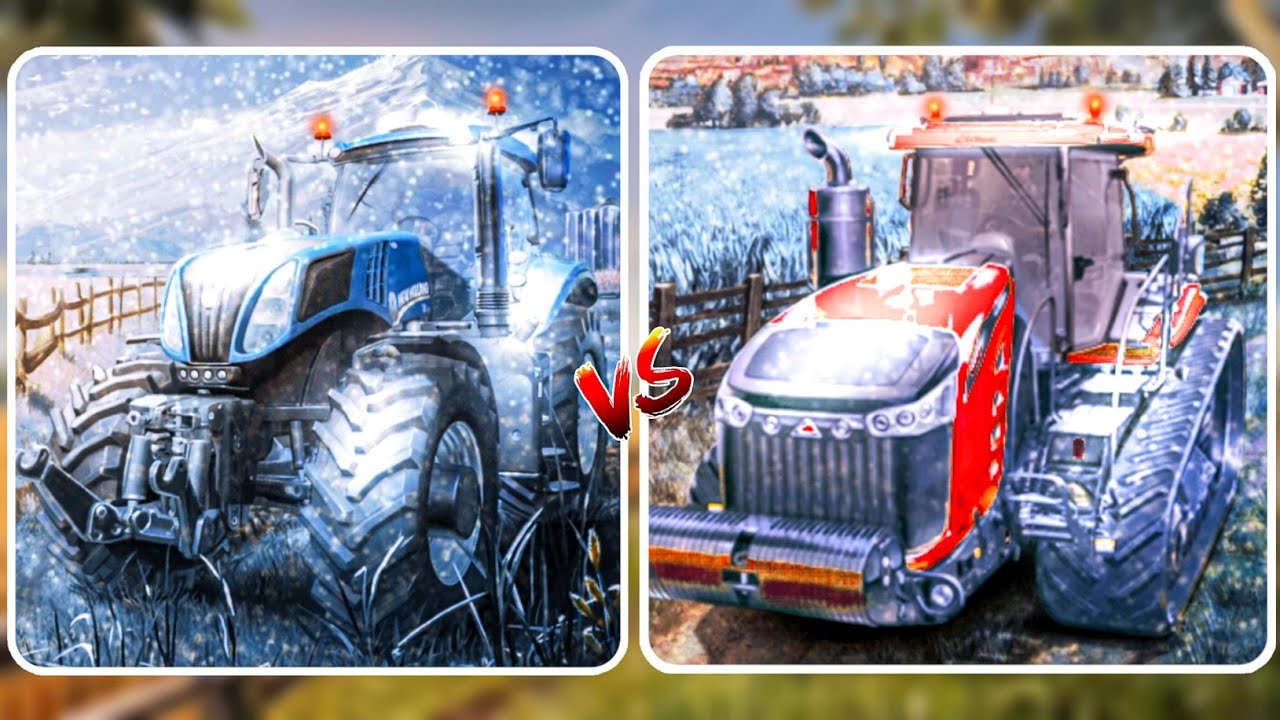 Fs16 против Fs18 | Новый зимний сезон: сравнение игрового процесса | Покадровая съемка