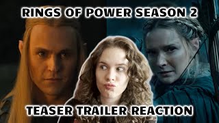 Rings of Power Season 2 Teaser Trailer Breakdown & Reaction