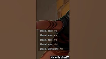 HOW TO CLUTCH WITH SHERIFF #valorant