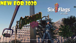 Catwoman Whip NEW FOR 2020 Attraction at Six Flags St. Louis