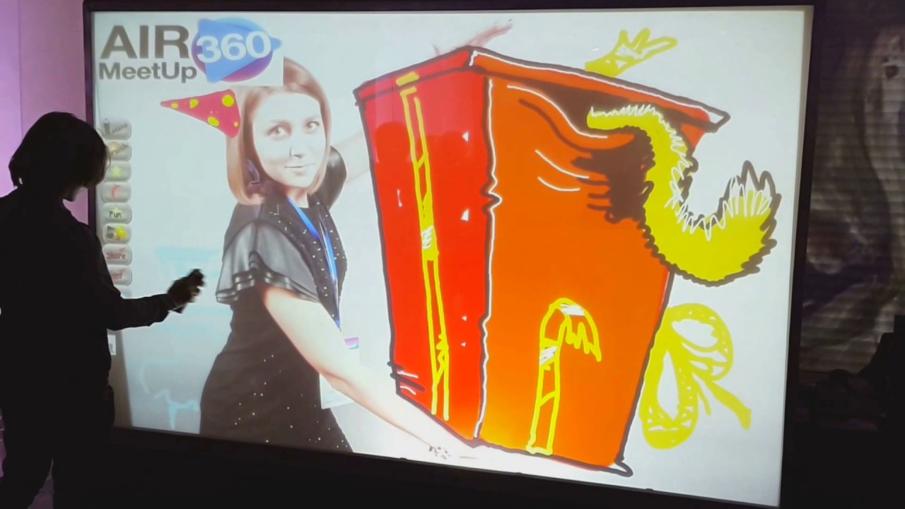 Интерактивная стена iWALL AIR 360