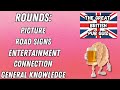 Great british pub quiz picture round road signs entertainment connection  general knowledge