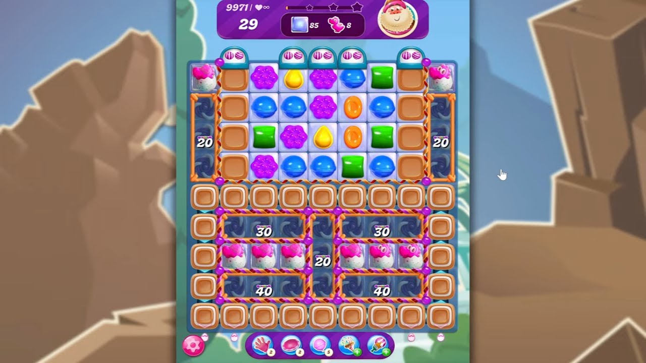 Candy Crush Saga LEVEL 9971 NO BOOSTERS (new version)🐟☑️ - YouTube