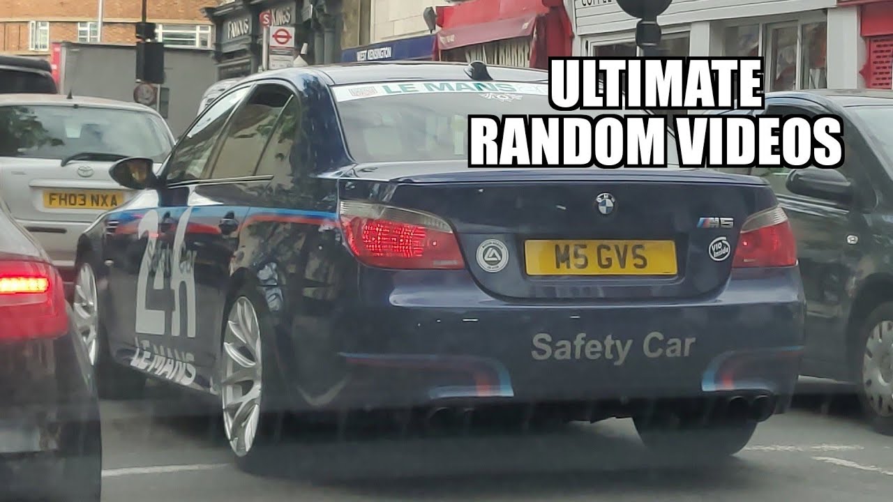 Le Mans safety car Driving through London UK YouTube