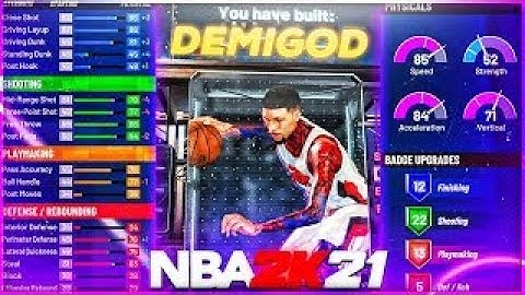 Best slashing playmaker nba 2k21 60+ badges