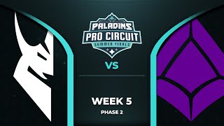 PALADINS Pro Circuit: Fatal Ambition  vs Tempest Team (Phase 2 Week 5)