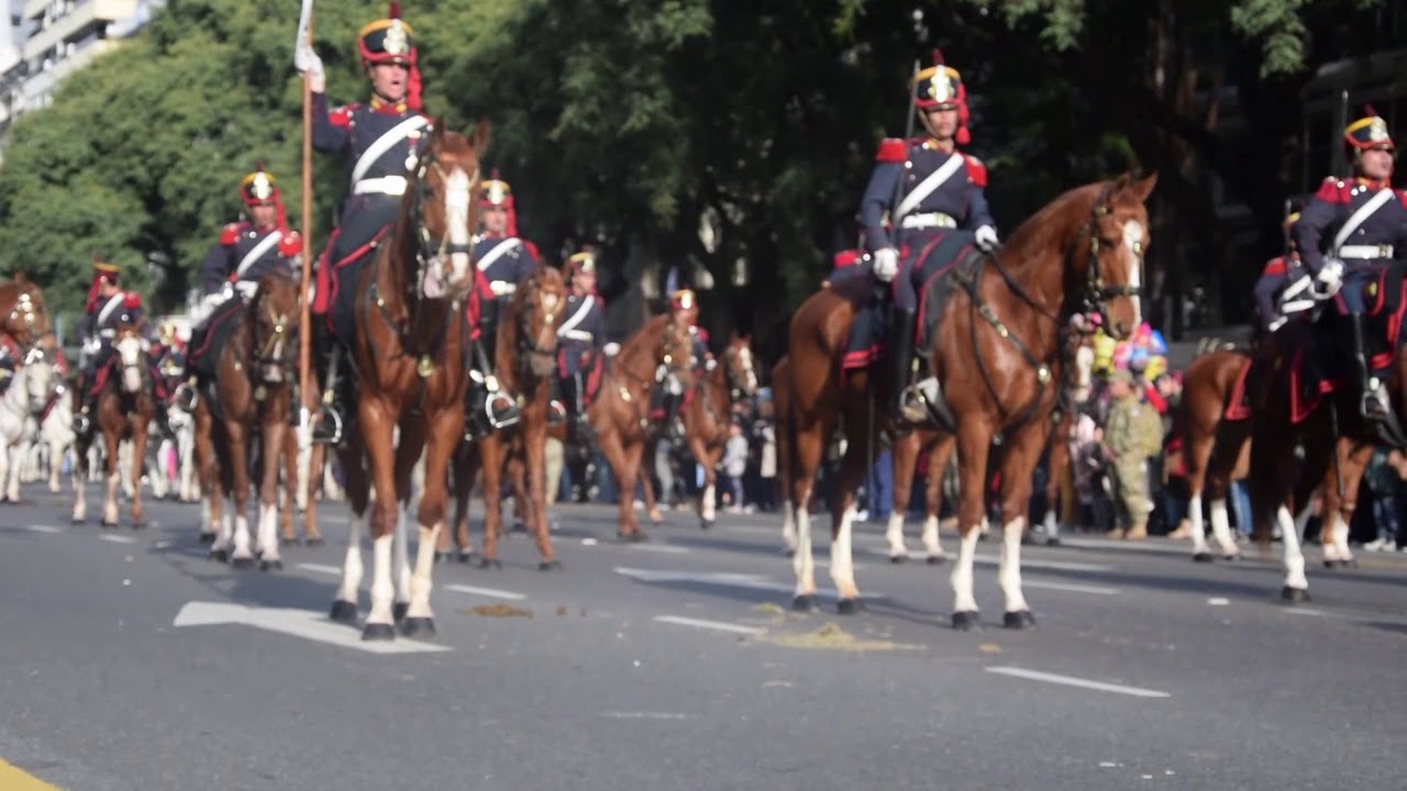 Desfile militar por el Día de la Independencia, 203 años - YouTube