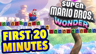 First 20 Minutes of Super Mario Bros. Wonder Gameplay