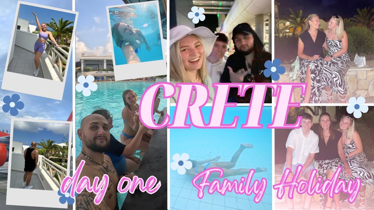 ПУТЕШЕСТВИЕ НА КРИТ!!! ДЕНЬ ПЕРВЫЙ | Семейный отдых — Робин Эмили