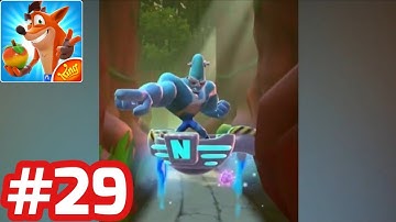 Crash Bandicoot: On The Run - Gameplay Walkthrough - Part 29 Frosty Nitrus Brio (iOS/Android)