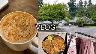 Cozy Rainy Day 🌧️ Calm & Clean Aesthetic Vlog| cooking| silent vlog #dailyvlog #fyp #morningroutine