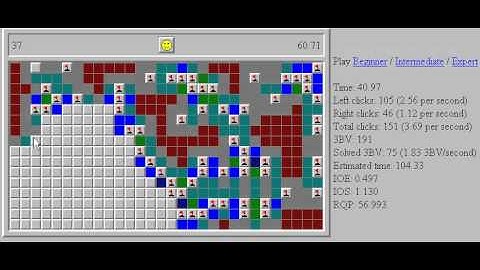 Random color minesweeper - 98.10