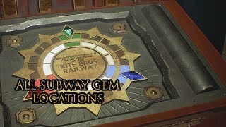 Resident Evil 3 2020 All Subway Gem Locations