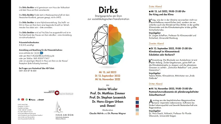 "Dirks" zu Postwachstumskon...  als plnderungsbefr...
