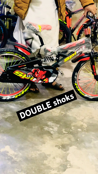 Double shocks cycle 🥰🫶🏽#viraal #shorts #cycleworld #viralvideo #cyclechallenge #cycletube #trend
