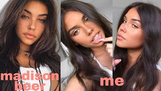 turning myself into my "celebrity lookalikes" - MADISON BEER screenshot 5