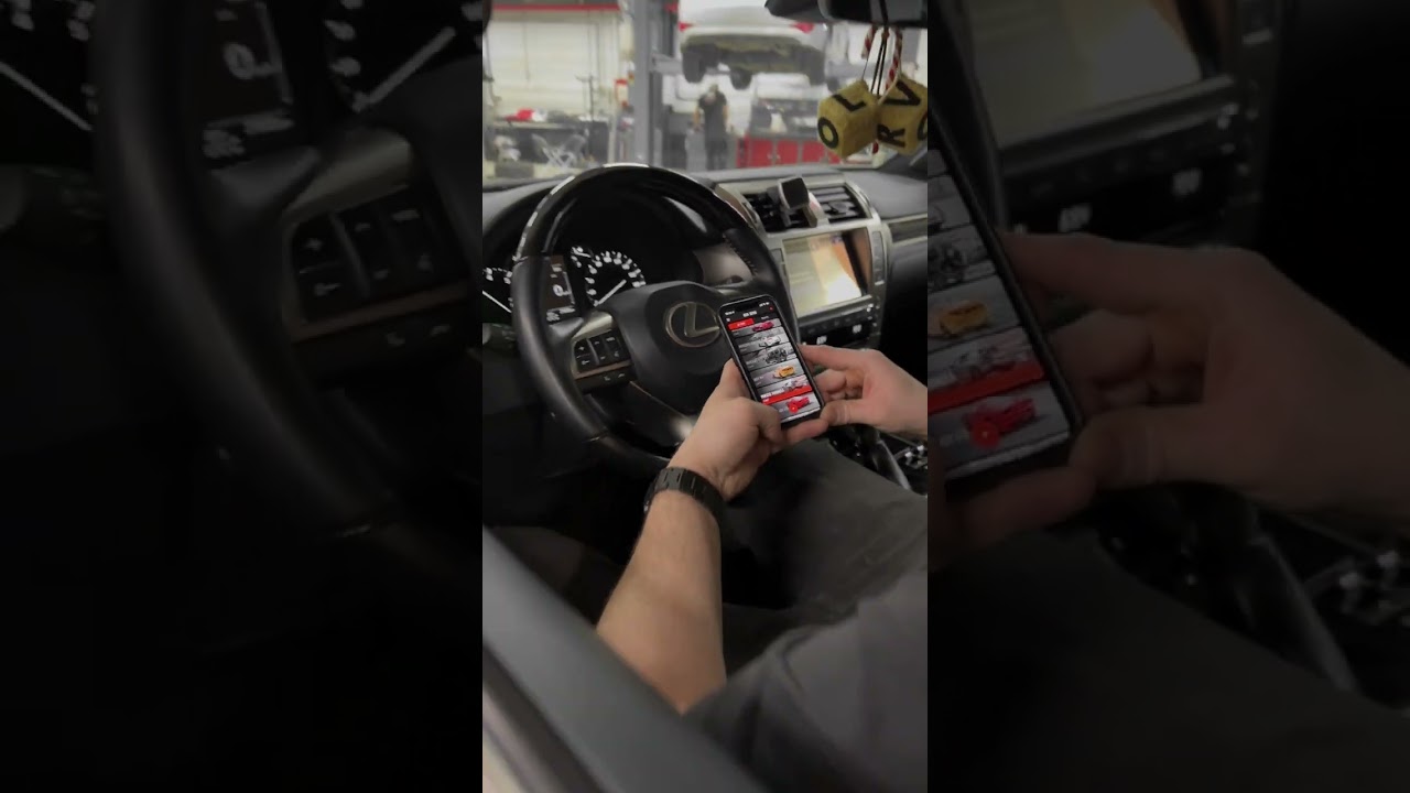 Electronic exhaust system THOR on Lexus GX460 