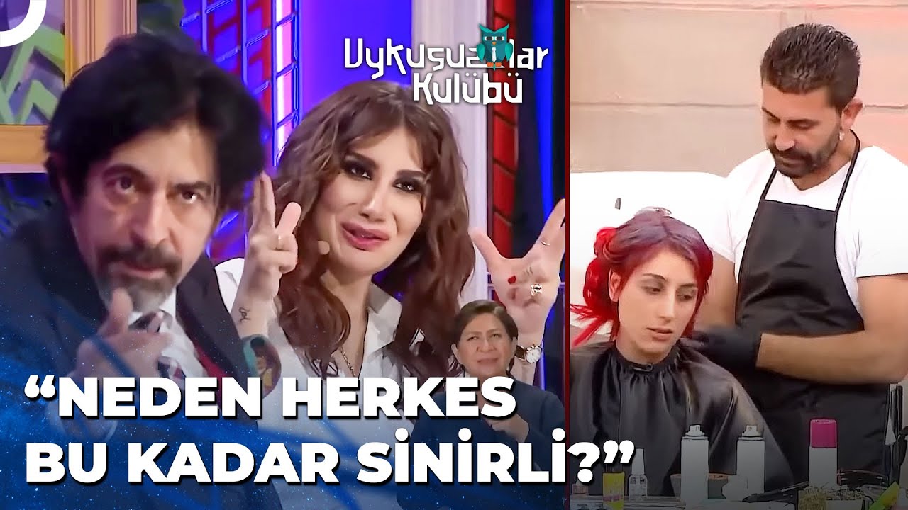 'Kuaförüm Sensin' Mi, 'Azrail'in Benim' Mi? 😂😂 | Uykusuzlar Kulübü