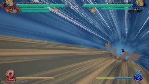 [DBFZ] Cell + Gotenks restand corner setup from loop starter