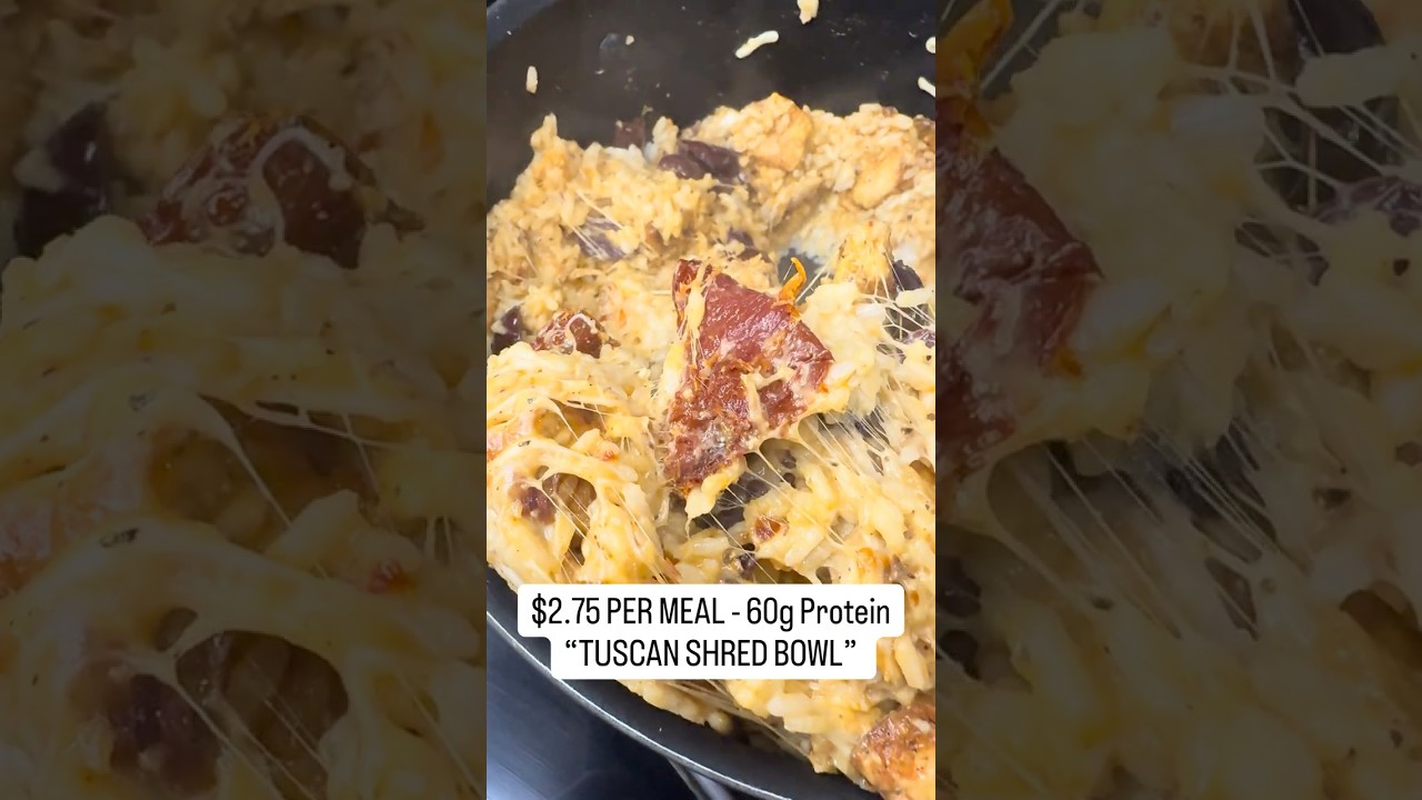 Tuscan Shred Bowl (60g Protein | .75)