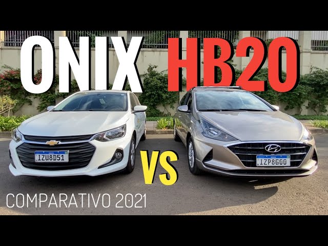 O NOVO HB20 DESAFIA O NOVO ONIX, QUAL VOCÊ PREFERE?