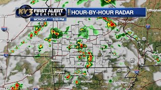 Storms for some today