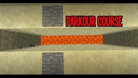 How To Build A Parkour Course In Minecraft Part 1 - Tutorial