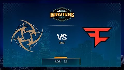 NiP vs FaZe Clan - DreamHack Masters Dallas - bo3 - game1 - de_dust2 [TheCraggy & Anishared]