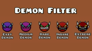 FINALLY DEMON FILTER WORKED! | Geometry Dash 2.1 (Easy.Medium.Hard.Insane.Extreme)