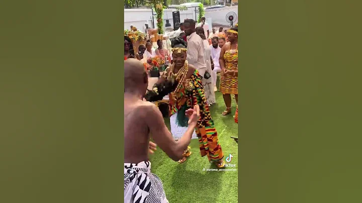 Rich Ghanaian culture  #ghanaian #wedding #traditionalwedding
