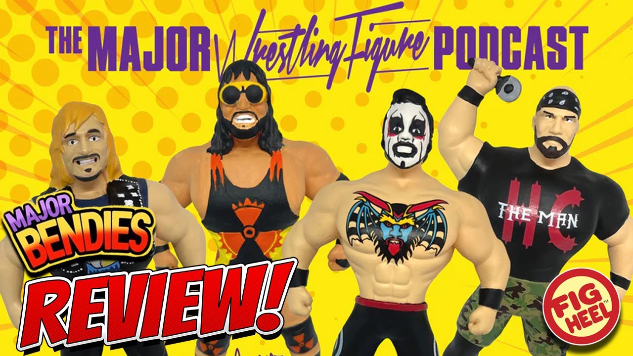 UNBOXING MAJOR BENDIES SERIES 2 - DID WE GET A CHASE?! Danhausen, Nick  Gage, Adam Bomb & Pillman! 