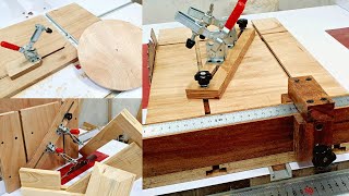 3 Useful Simple Woodworking Tools For Table Saws || Woodworking Ideas