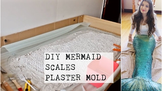 DIY Silicone Mermaid Tail Tutorial #4 - Scale Mold