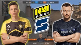 EDWARD ВЗЯЛ КЛАТЧ 1 VS 4 ПРОТИВ NAVI JUNIOR | NAVI JUNIOR VS SELECTAH