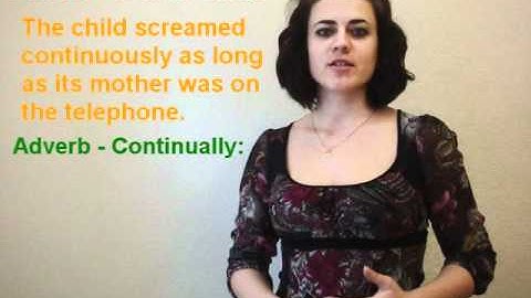 Get the Difference. Continuous vs Continual