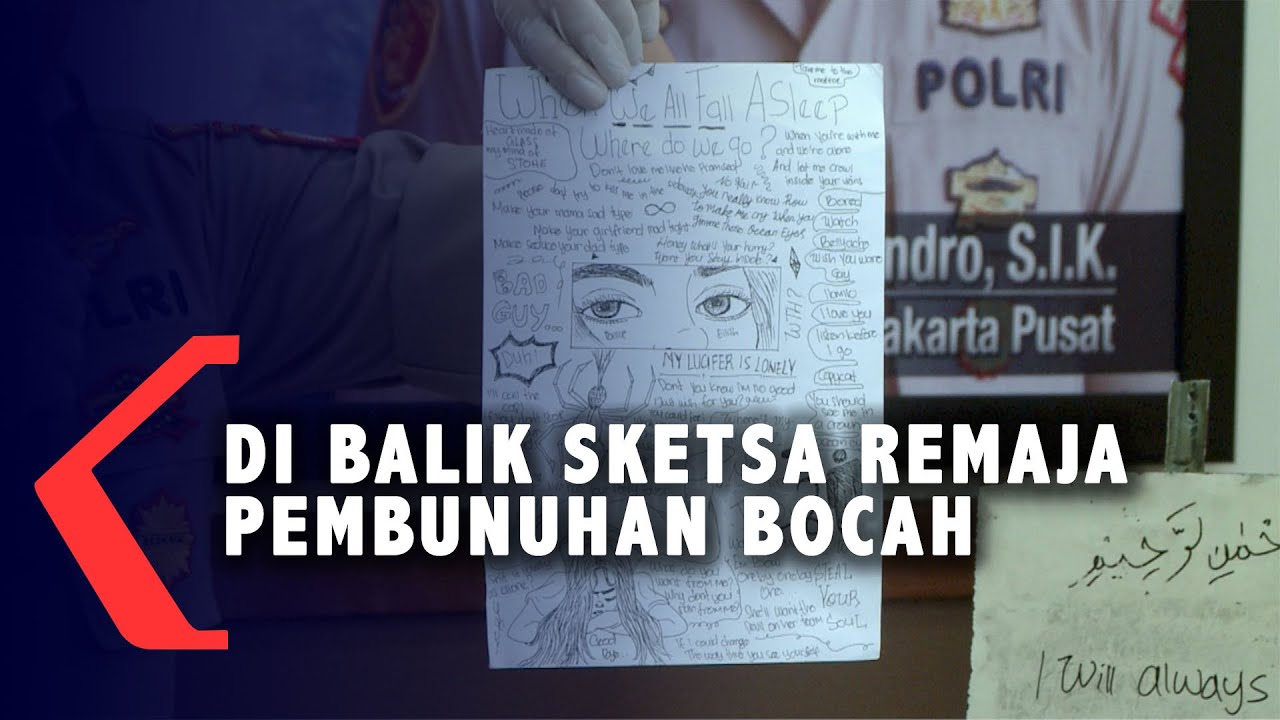 Makna Di Balik Sketsa Mengerikan Karya Remaja Pembunuh Bocah Dalam