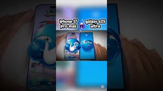 iphone 17 pro max vs samsung galaxy s24 ultra.speed test.#hungergamestiktok