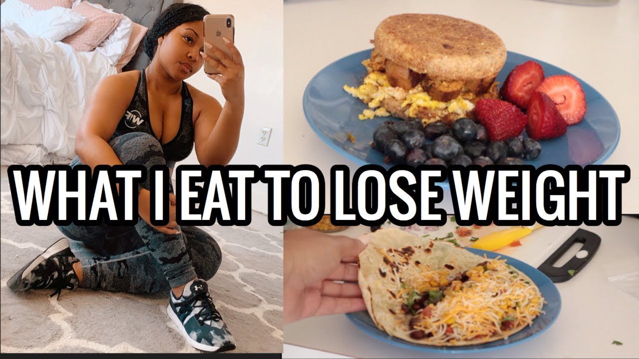 WHAT I EAT IN A DAY TO LOSE WEIGHT: CHEAP & EASY MEALS | 90 DAY