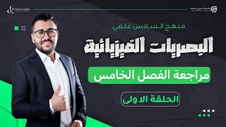 فيزياء السادس علمي || 1- الفصل الخامس || المراجعة المركزة للتداخل والاستطارة