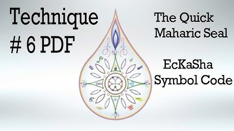 Technique 6 | The Quick Maharic Seal PDF (4 quicker Memorization)