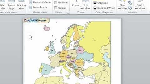 Selecting Features in a PowerPoint Map - MapsforPowerPoint.com
