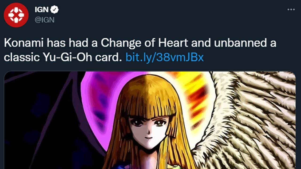 YuGiOh! Twitter Responds to Change of Heart YouTube