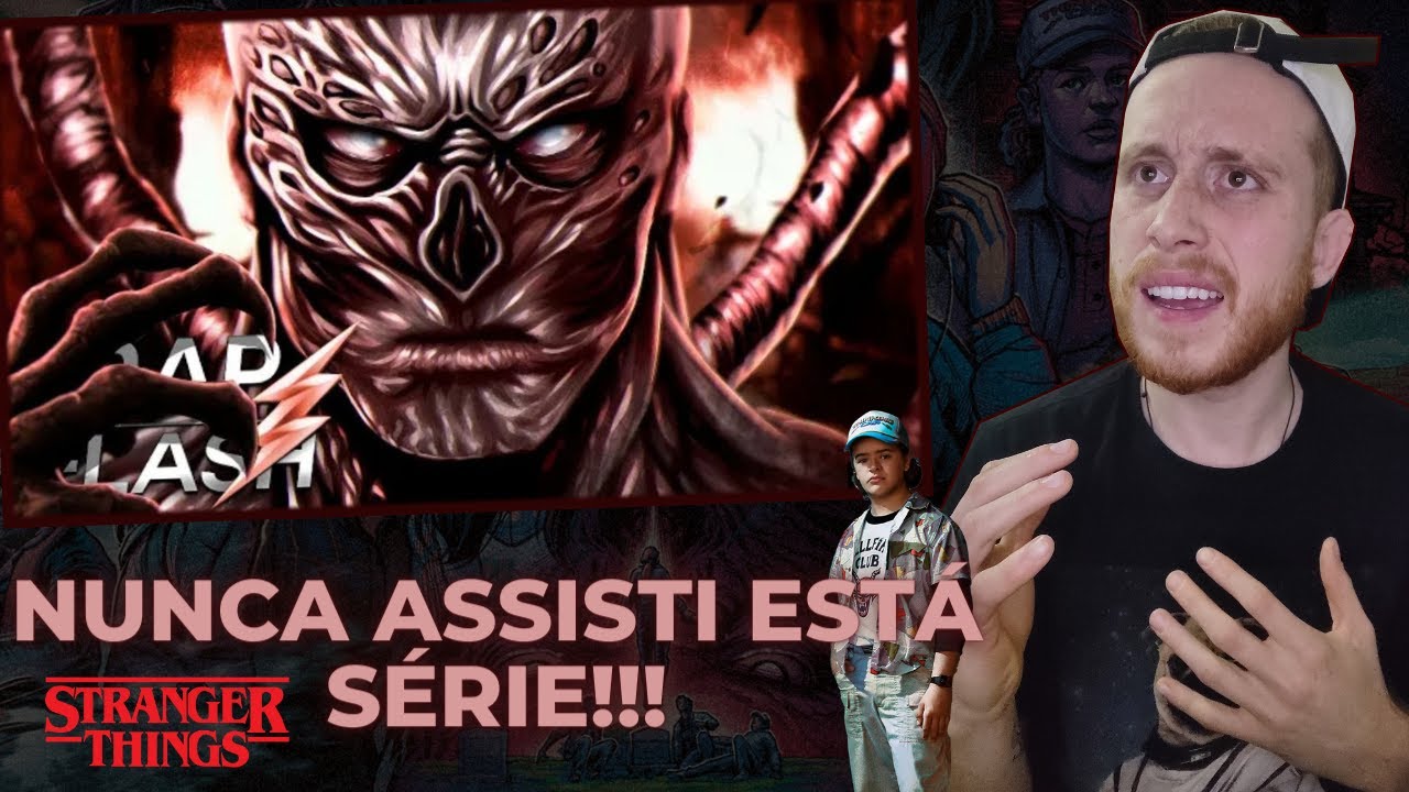 REACT - Rap do Vecna (Stranger Things) - TERROR DO MUNDO INVERTIDO // Flash Beats(Prod. Yuta)-Romani