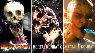 Mortal Kombat - All X-Ray Attacks (MK9, MKX, MK11)