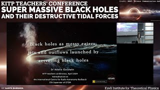 Black holes as messy eaters: radio observations of jets and outflows... ▸ Adelle Goodwin (Curtin U)
