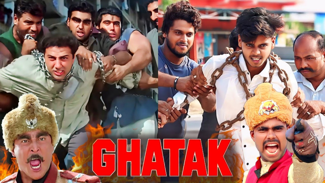 Ghatak Movie Spoof | Sunny Deol Danny Denzogpa | ghatak movie scene | ghatak movie ka dialogue |bft