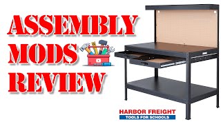 Harbor Freight Workbench | Assembly | Mods | Review