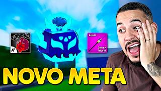 Usei a Nova Build META que está Imparável no Blox fruits! 😳