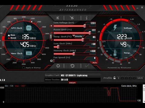 MSI Afterburner- ЛУЧШАЯ ПРОГРАММА ДЛЯ РАЗГОНА ВИДЕОКАРТЫ!!!